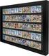 Trading Card Display Case Usa 50 Ungraded Sport Top Loader Wood Baseball Frame