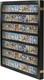 Trading Card Display Case Usa 70 Ungraded Sport Top Loader Wood Baseball Frame