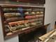 Train Display Case Ho N Z Car 1/64 Model Toy Matchbox Mahogany Wall Rack Cabinet