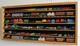 Train Display Case Ho N Z Cars 1/64 Model Toy Matchbox Oak Wood Cabinet Us Rack