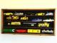 Train Display Case O Scale Walnut Railroad Car Locomotive Collection Usa Cabinet