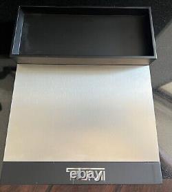 Tumi Multi-Use Retail Display Case Brand New. Color Black & Gun Metal Silver