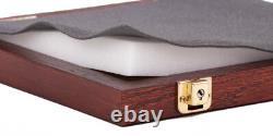 Two Timbers Extra Large Display Case Cherry Finish 2x18x24 Knife Arrowhead