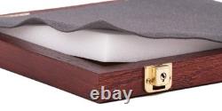Two Timbers Extra Small Display Case Cherry Finish Wood Box Glass Top Two Timbers Extra Small Display Case Cherry Finish Wood Box Glass Top