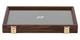 Two Timbers Large Display Case Walnut Finish 2x12x18 Knife Arrowhead Pins