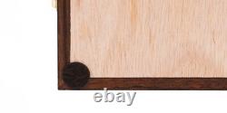 Two Timbers Large Display Case Walnut Finish 2x12x18 Knife Arrowhead Pins