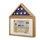 Us American Flag Case Wood Display Case Shadow Box