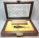 Vintage Shakespeare #33 Lure See Thru Hardware Withwood Dove Tail Box-display Case