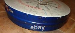 VTG Antique Boye Rotary Needles Shuttles & Bobbins Store Display Case Wood Tubes