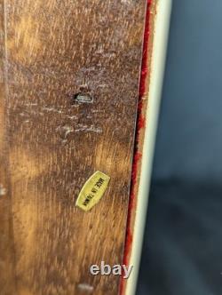 VTG Enesco My Collection Wood Wall Display Case Glass Door Hanging Curio Cabinet