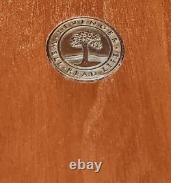 VTG RARE? Levenger? Inlaid Wood Box Glass Pen Holder Display Case EXCELLENT