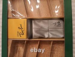 VTG RARE Ray-Ban Sport Sunglasses Traveling Promo Display Case 16x12.5 & Bag