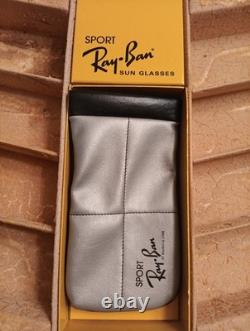 VTG RARE Ray-Ban Sport Sunglasses Traveling Promo Display Case 16x12.5 & Bag