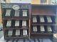 Vtg Zippo Wood Collection Display Cabinet Case Box Holder Spirit Of St. Louis