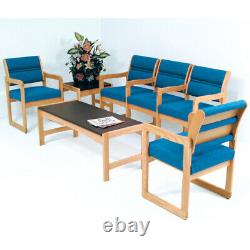 Valley Two Seat Chair withCenter Arms