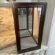 Van Hygan & Smythe Vtg Rare Wood Display Case With Glass Door. 19 X 11 X 11