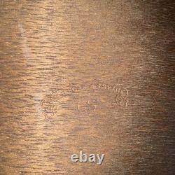 Van Hygan & Smythe VTG RARE Wood Display Case with Glass Door. 19 x 11 x 11