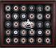 Vancouver Canucks 30-puck Mahogany Display Case