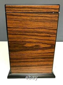 Venlo Wooden Wood Veneer Cuff Link Jewelry Case Trunk