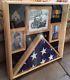 Veteran Memorial, Burial, Casket Flag Display, Veteran Flag Display Case