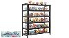 Vevor Display Cabinet With Acrylic Doors 68 In Tall 5 Tier Wooden Curio