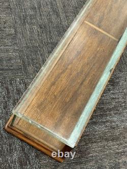 Vintage 1920s Waterman Ideal Fountain Pen Store Countertop Oak Wood Display Case