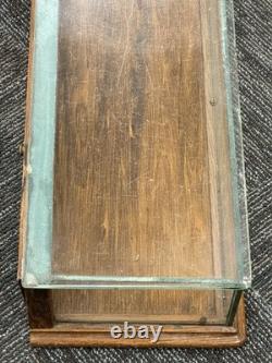 Vintage 1920s Waterman Ideal Fountain Pen Store Countertop Oak Wood Display Case