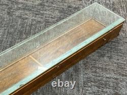 Vintage 1920s Waterman Ideal Fountain Pen Store Countertop Oak Wood Display Case