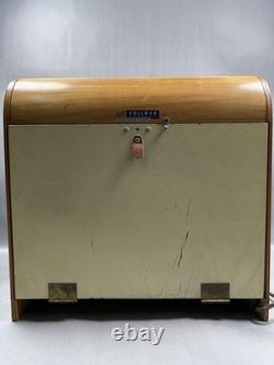 Vintage 1940s Waterman Ideal Fountain Pen Store Countertop Oak Wood Display Case