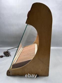 Vintage 1940s Waterman Ideal Fountain Pen Store Countertop Oak Wood Display Case