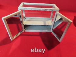 Vintage Bespaq miniature dollhouse Belmont display case cabinet 112