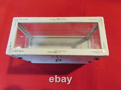 Vintage Bespaq miniature dollhouse Belmont display case cabinet 112