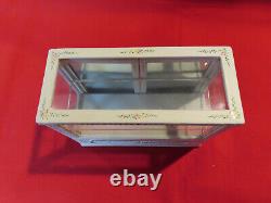 Vintage Bespaq miniature dollhouse Belmont display case cabinet 112