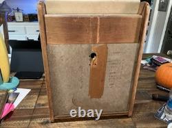 Vintage Boker Tree Brand Knife Counter Top Display Case plexi -Glass And Wood