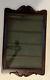 Vintage Bombay Mahogany 60 Spoon Display Case Hinged Glass Door Vgc