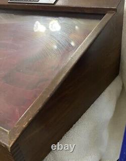 Vintage Buck Knives Dovetailed Wood Case Advertising Salesman Store Display
