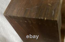 Vintage Buck Knives Dovetailed Wood Case Advertising Salesman Store Display