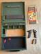Vintage Colt Woodsman Wood Display Case With Grips And Manuals