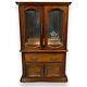 Vintage Commodore Collection Rosalco Jewelry Armoire Box Miniature Furniture