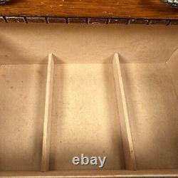 Vintage Commodore Collection Rosalco Jewelry Armoire Box Miniature Furniture