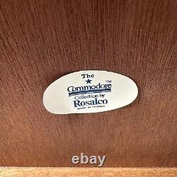 Vintage Commodore Collection Rosalco Jewelry Armoire Box Miniature Furniture