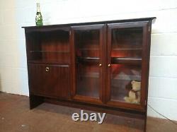Vintage Display Cabinet Sideboard Mini Bar Wall Unit FREE MANCHESTER DELIVERY
