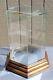 Vintage Display Wood Glass Case Music Playing For Doll Figurine Toy Lift My Lid