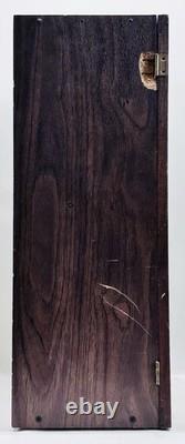 Vintage Dremel Store Display Case Wood Cabinet Accessory Center 41pc 1960s
