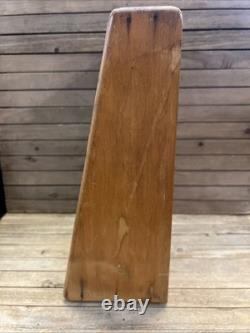 Vintage Eversharp Red Top Lead Counter Top Advertising Display Case Wood & Glass