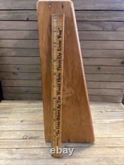 Vintage Eversharp Red Top Lead Counter Top Advertising Display Case Wood & Glass Vintage Eversharp Red Top Lead Counter Top Advertising Display Case Wood & Glass