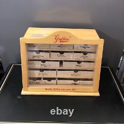 Vintage Griffon Store Display Case Countertop Wood