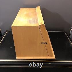 Vintage Griffon Store Display Case Countertop Wood