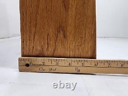 Vintage Guess Watches 4 Shelf Wood Display Case with Key