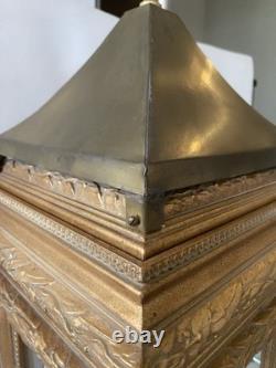 Vintage Horchow Vitrine Italian Rococo Wood Display Case Curio Cabinet